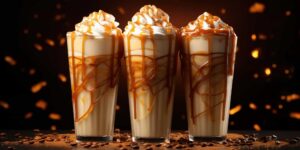 Starbucks caramel ribbon crunch Frappuccino