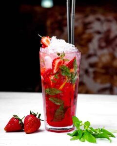 Strawberry lemon drop