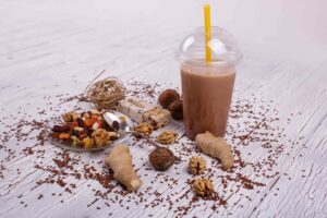 Chocolate Peanut butter protein shake